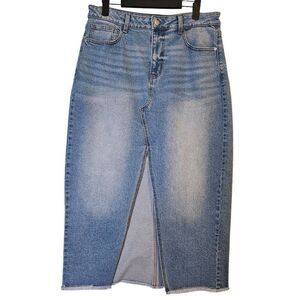 Celebrity Pink denim long skirt. Size 11. NWT. # 810